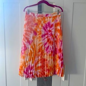 Calvin Klein Tie Dye Midi Skirt
